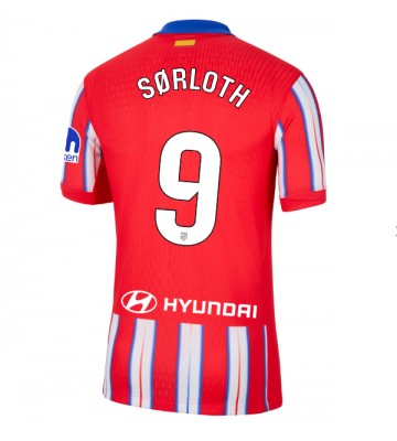 Atletico Madrid Alexander Sorloth #9 Replika Hjemmebanetrøje 2024-25 Kortærmet